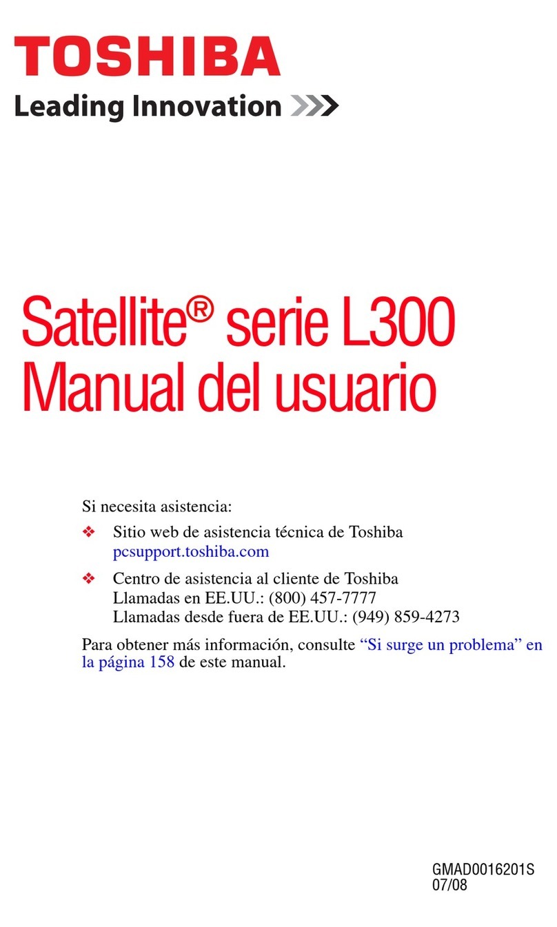 Toshiba L305D-S5897 User guide