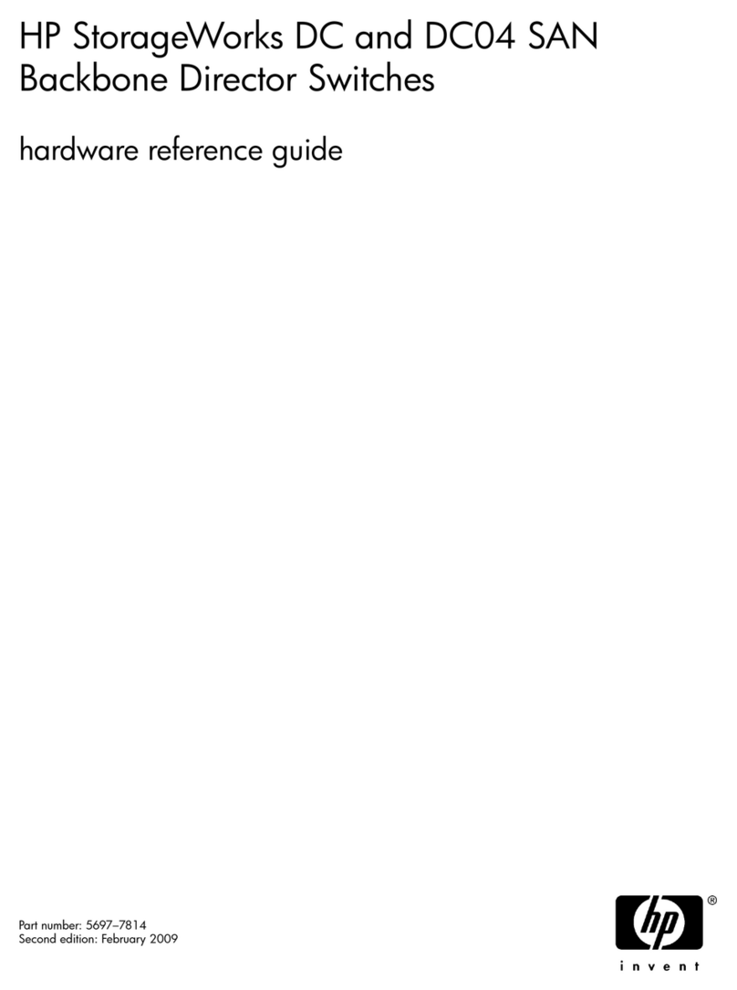 HP A7533A - Brocade 4Gb SAN Switch Base Operating and maintenance manual