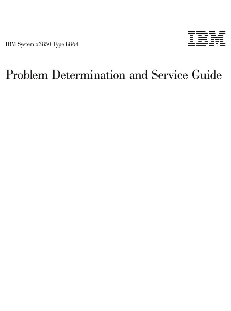 IBM 88643RU - System x3850 - 8864 User manual