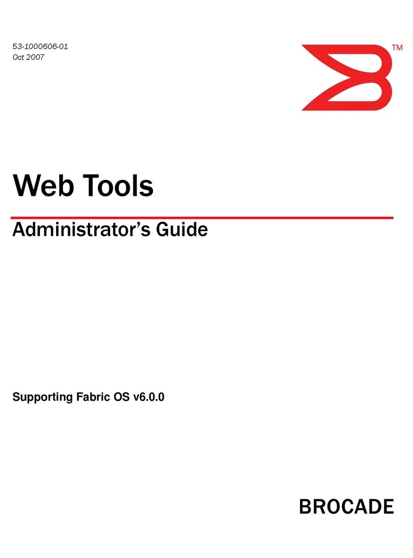 Brocade Communications Systems A7533A - Brocade 4Gb SAN Switch Base Administrator's guide Brocade Communications Systems A7533A - Brocade 4Gb SAN Switch Base Administrator's guide