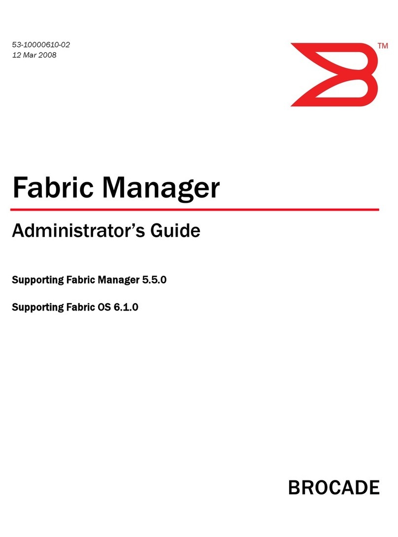 Brocade Communications Systems A7533A - Brocade 4Gb SAN Switch Base Service manual