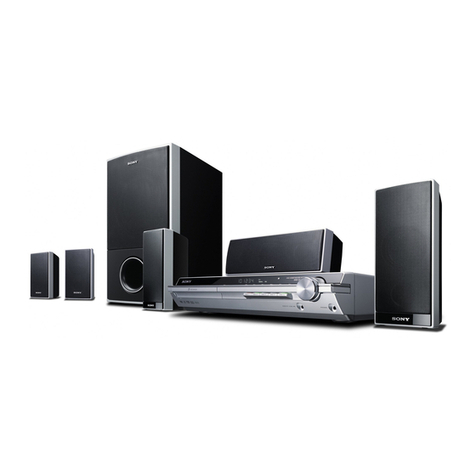 Sony BRAVIA DAV-HDX466 User manual