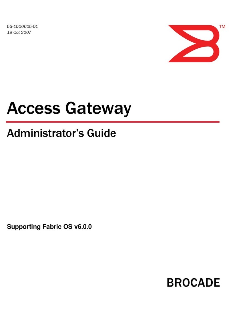 Brocade Communications Systems A7533A - Brocade 4Gb SAN Switch Base Service manual