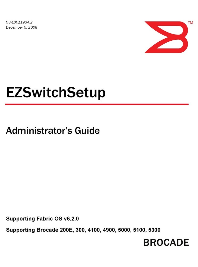 Brocade Communications Systems A7533A - Brocade 4Gb SAN Switch Base Service manual Brocade Communications Systems A7533A - Brocade 4Gb SAN Switch Base Service manual