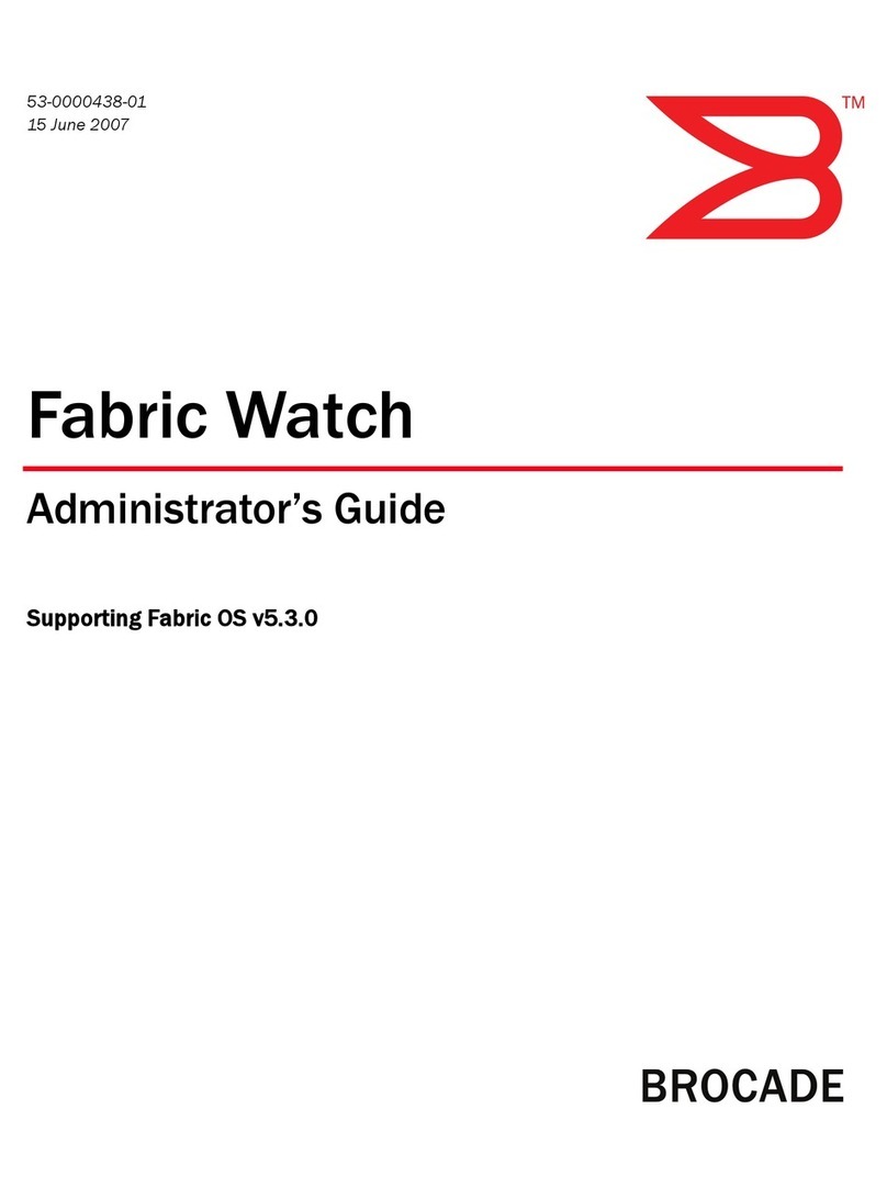 Brocade Communications Systems A7533A - Brocade 4Gb SAN Switch Base Service manual