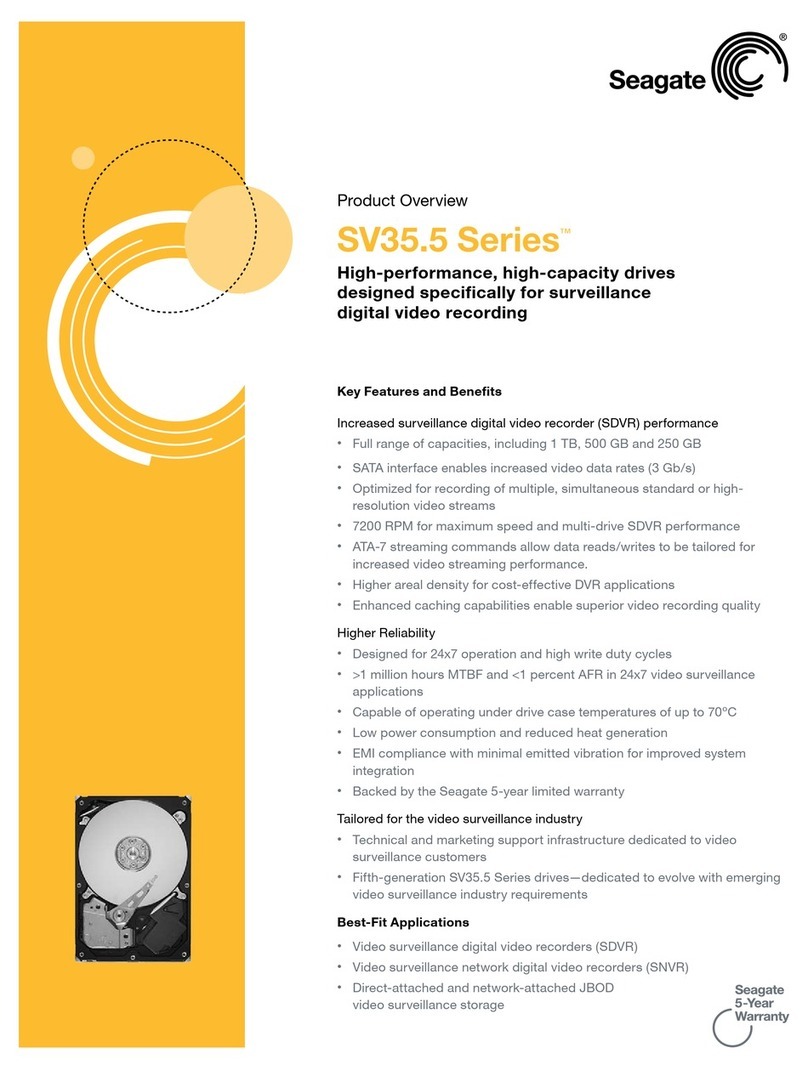Seagate ST31000525SV - 1.0TB 7200RPM Sata... Operating and safety instructions Seagate ST31000525SV - 1.0TB 7200RPM Sata... Operating and safety instructions