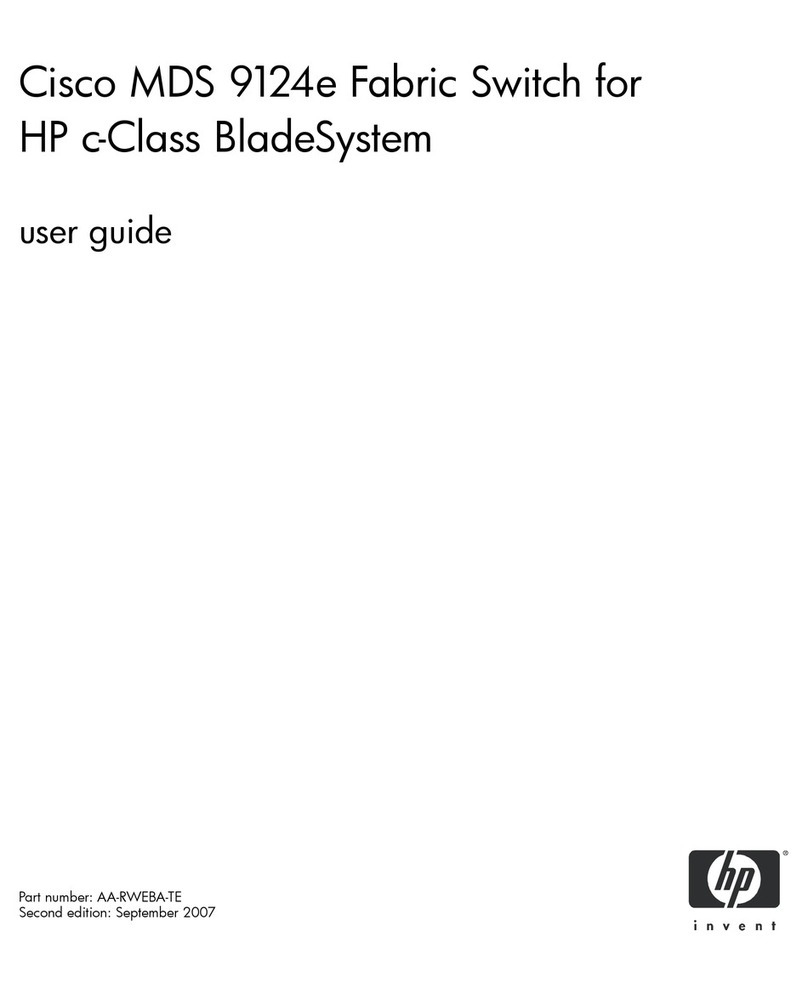 Cisco 9124 - mds multilayer fabric switch User manual