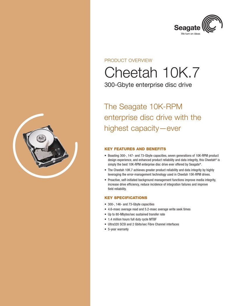 Seagate ST3146707LW - Cheetah 146 GB Hard Drive Product overview