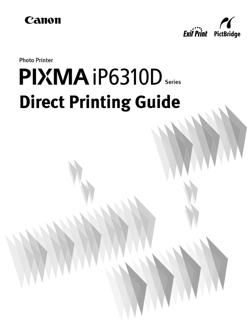 Canon iP6310D - PIXMA Color Inkjet Printer Configuration guide
