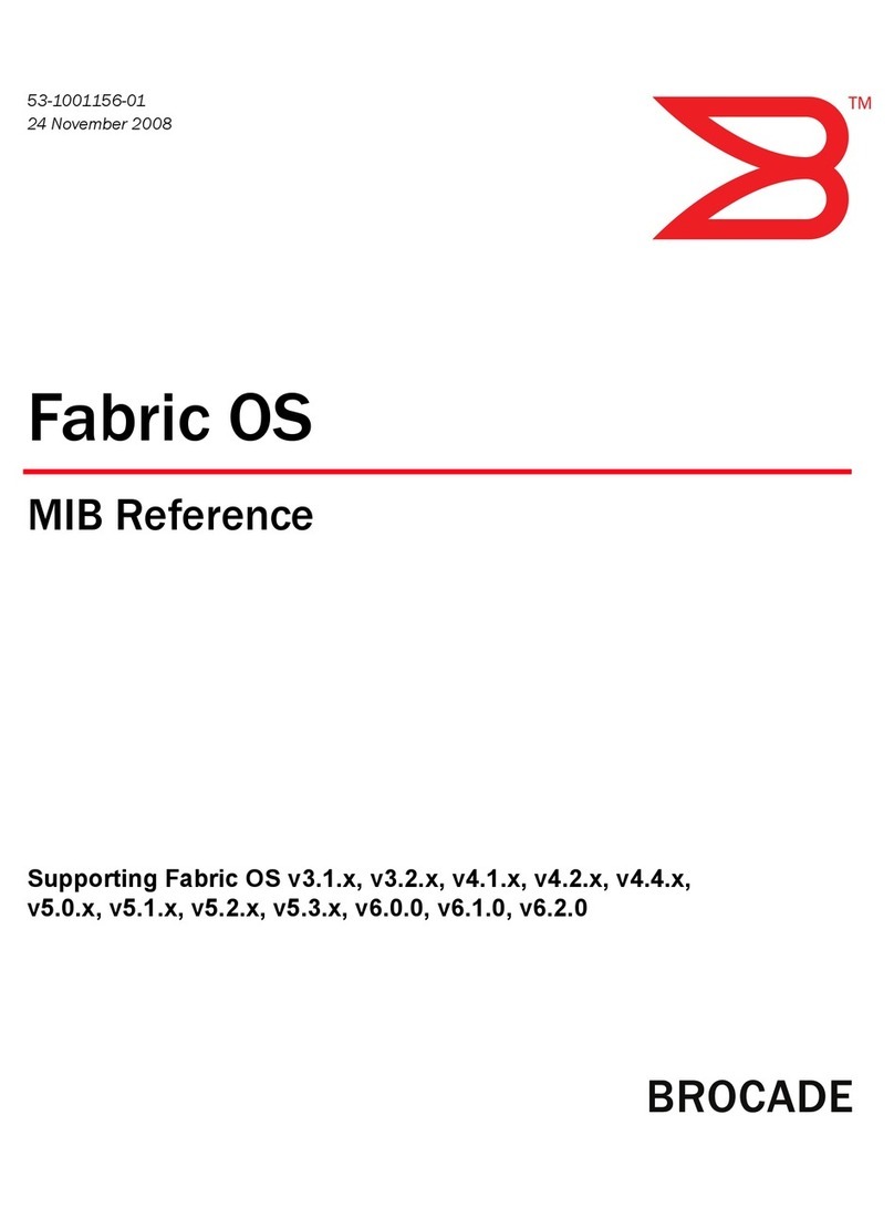 Brocade Communications Systems A7533A - Brocade 4Gb SAN Switch Base User manual