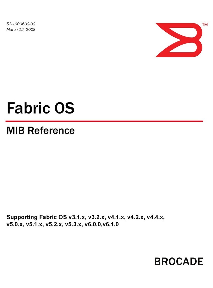 Brocade Communications Systems A7533A - Brocade 4Gb SAN Switch Base User manual