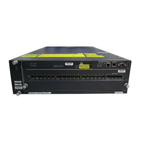 Cisco AJ732A - MDS 9134 Fabric Switch Operating manual Cisco AJ732A - MDS 9134 Fabric Switch Operating manual