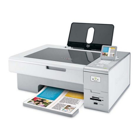 Lexmark X4850 - AIO INKJETPR P/C/S 27/30PPM WLS... User manual
