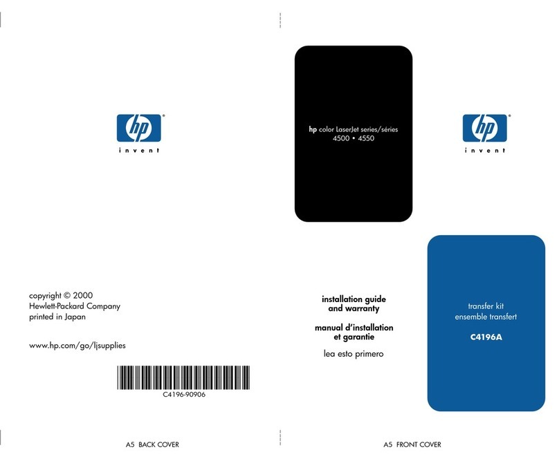 HP 4500 - DesignJet Color Inkjet Printer User manual