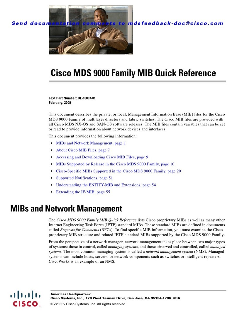 Cisco AJ732A -  MDS 9134 Fabric Switch User manual