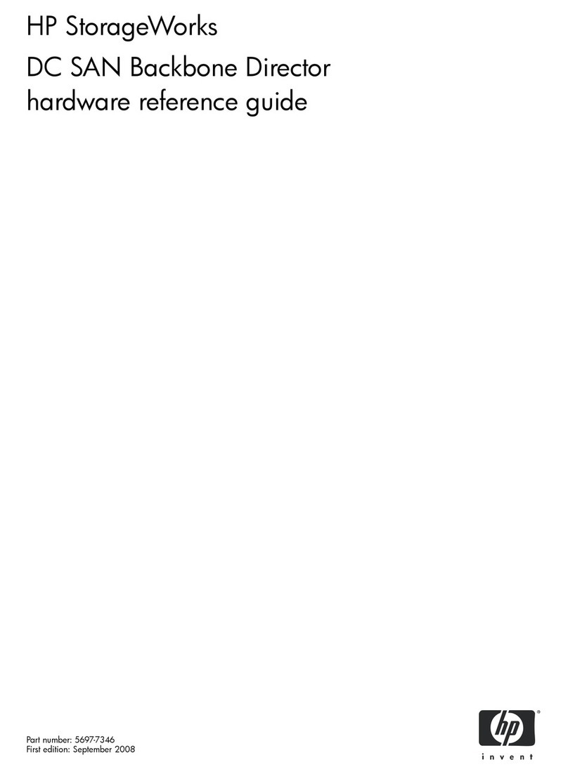 HP A7990A - StorageWorks SAN Director 4/16 Blade... Operating and maintenance manual