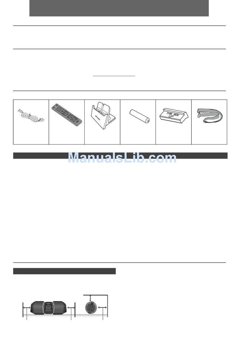 Sharp GX-M10H(OR) User manual