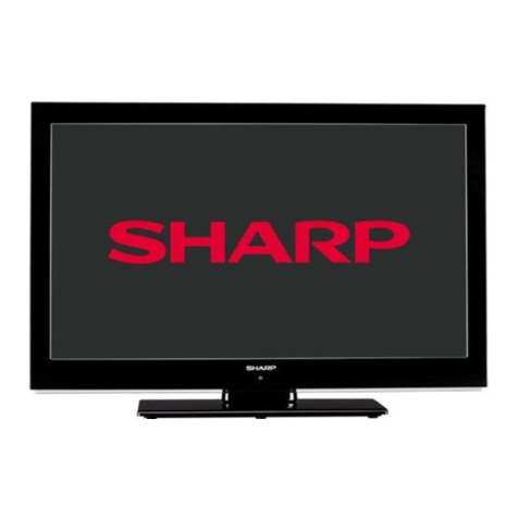 Sharp Aquos LC-32LE144E User manual