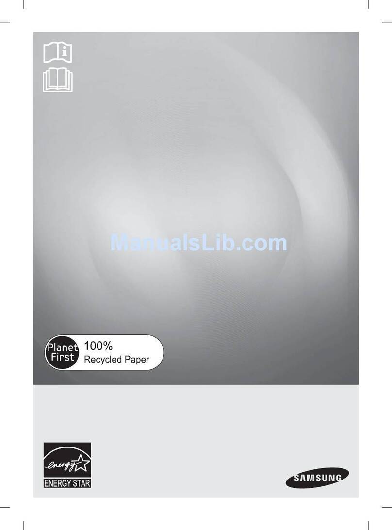 Samsung WF433BTGJWR/A1 User manual