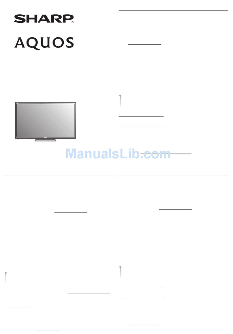 Sharp AQUOS LC-90LE745U Instruction Manual