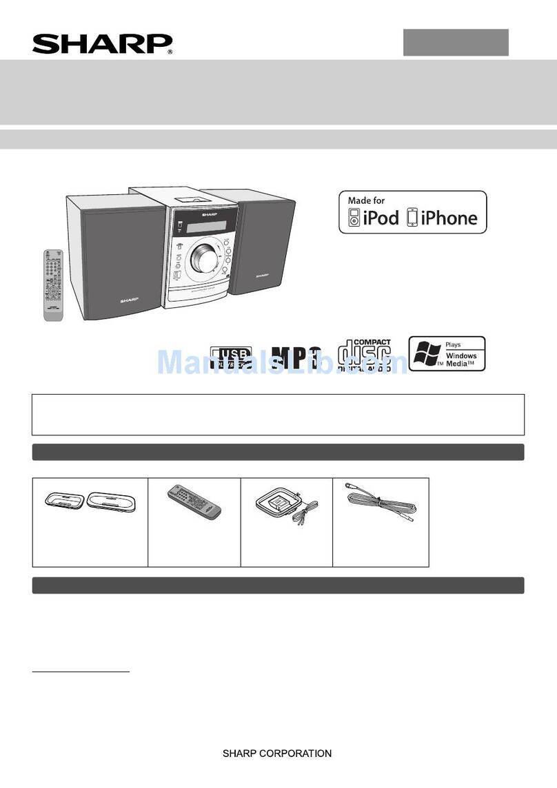 Sharp XL-DH259P User manual