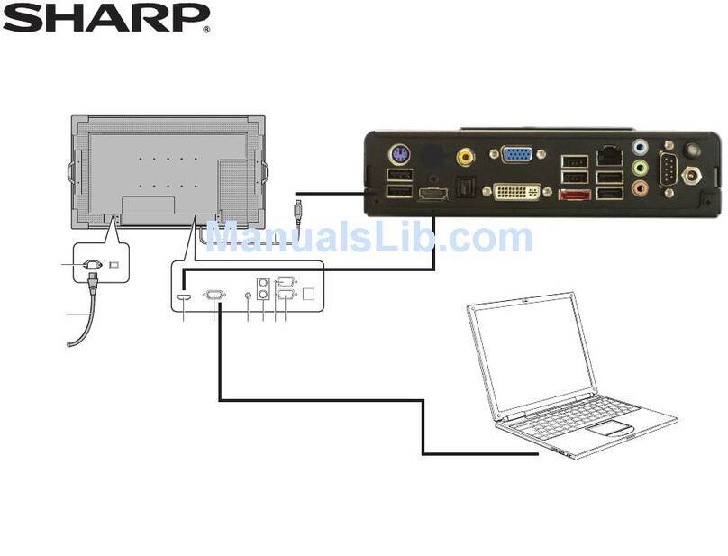 Sharp PN-L601B Instruction Manual Sharp PN-L601B Instruction Manual