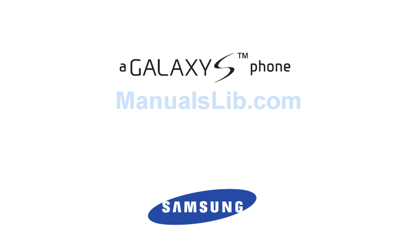 Samsung Galaxy S SCH-S950C User manual Samsung Galaxy S SCH-S950C User manual