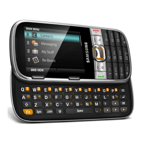 Samsung SPH-M390 Technical manual