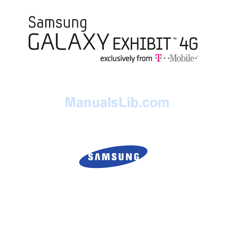 Samsung SGH-T679Galaxy Exhibit 4G User manual Samsung SGH-T679Galaxy Exhibit 4G User manual