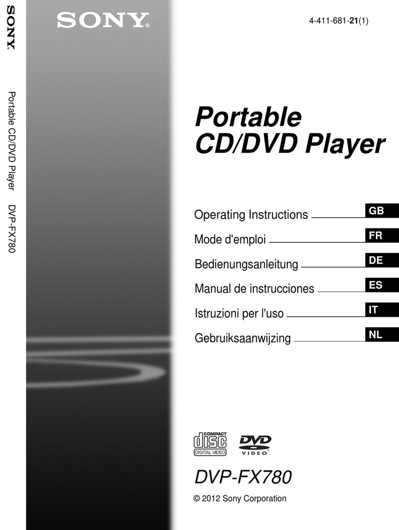 Sony DVP-FX780 User manual