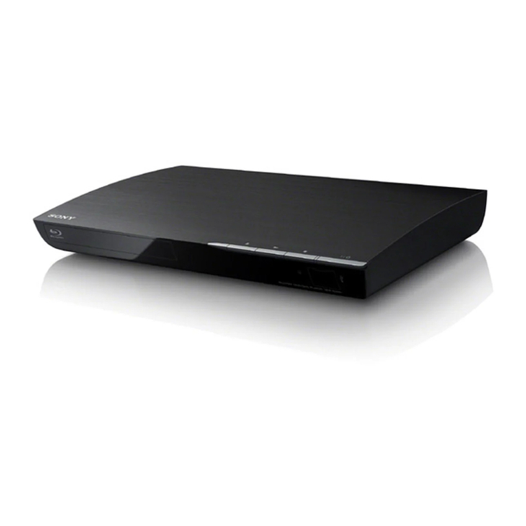 Sony BDP-S390 operating instructions