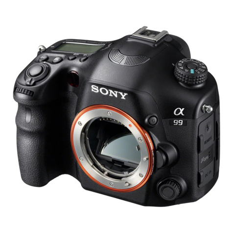 Sony Alpha SLT-A99 User manual