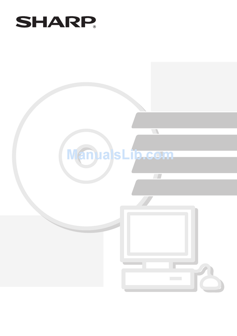 Sharp MX-C400P User manual
