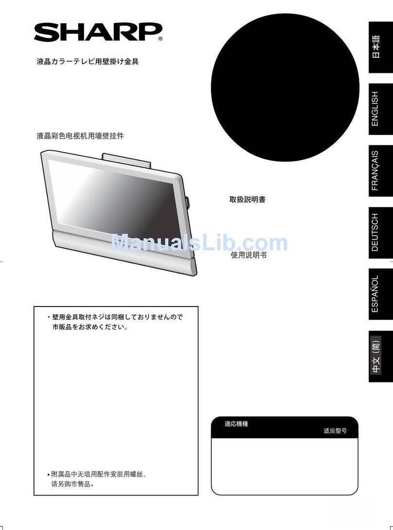Sharp Aquos LC 57D90U Operation manual