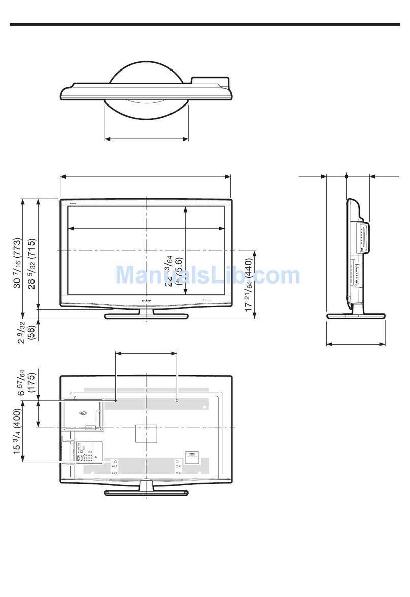 Sharp LC46BD80UN - 46" LCD TV User manual