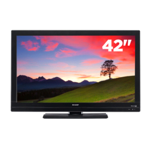 Sharp LC-42SV49U User manual