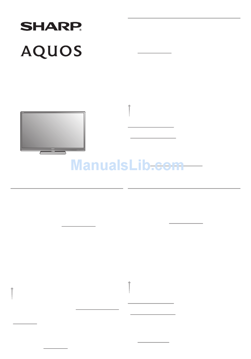 Sharp AQUOS LC-40LE830U Instruction Manual