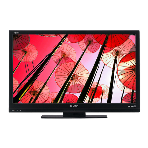Sharp Aquos LC-39LE440U User manual