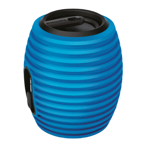 Philips SBA3010BLU/37 user manual