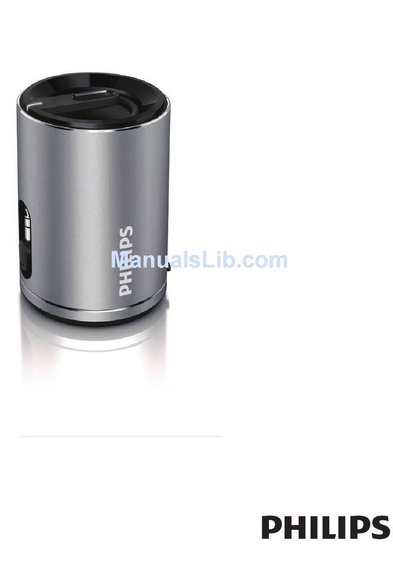 Philips SBA3110/00 user manual