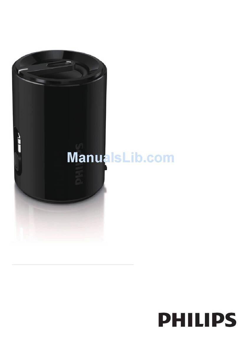 Philips SBA3005/00 user manual