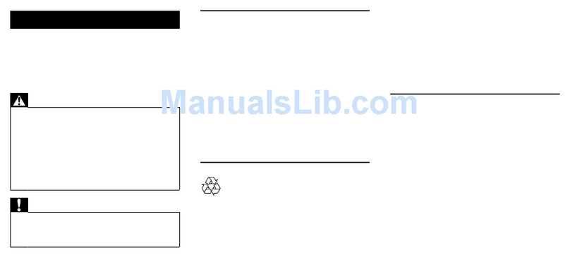 Philips SPS8018A/17 User manual