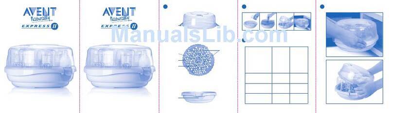 Philips AVENT AVENT SCF271/02 user manual