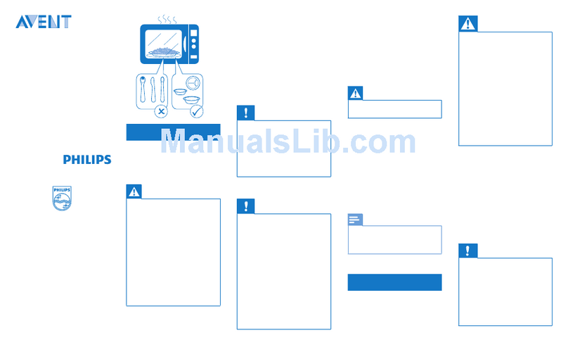 Philips AVENT SCF708/00 user manual