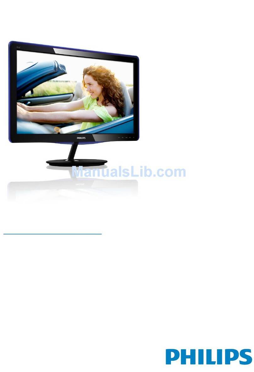 Philips 190E3LSU/27 user manual