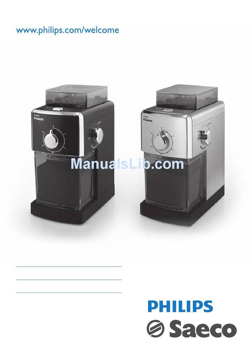 Philips Saeco CA6805/47 user manual