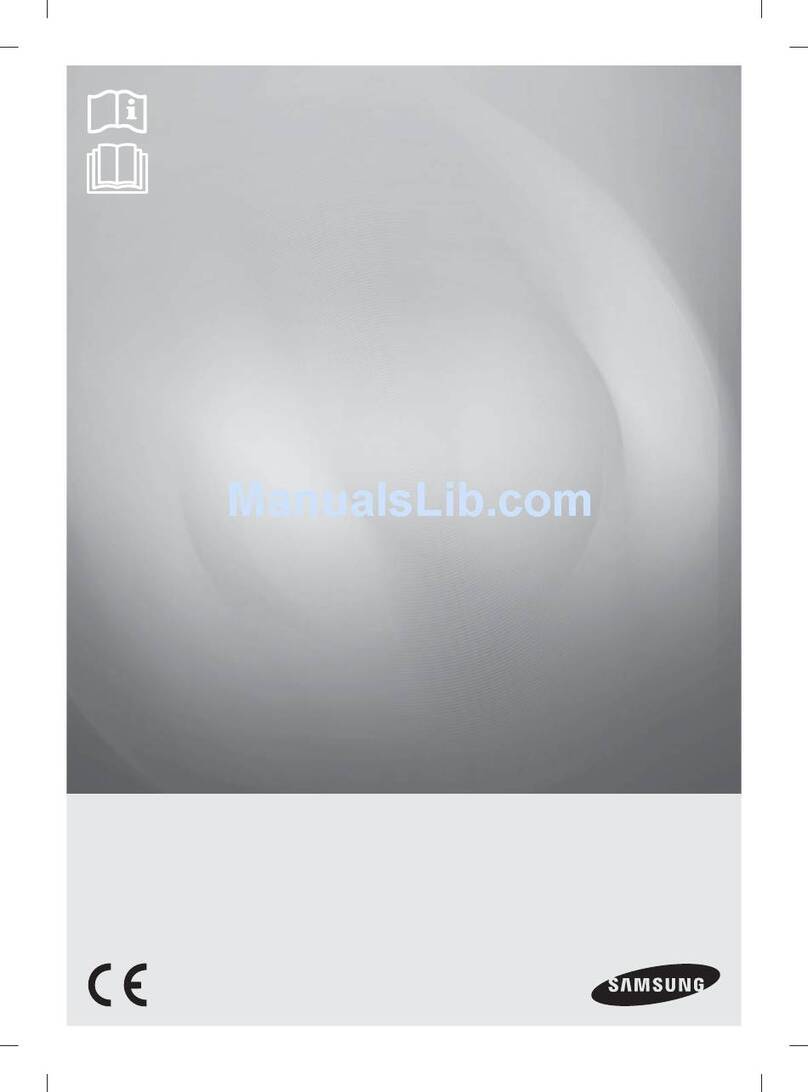 Samsung WF0806X8E/XEU User manual