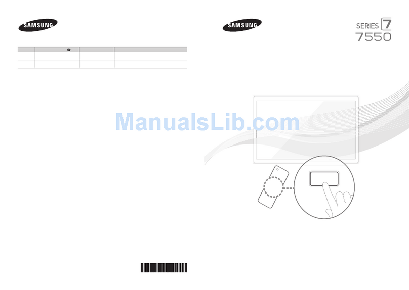 Samsung UN55ES7550F User manual
