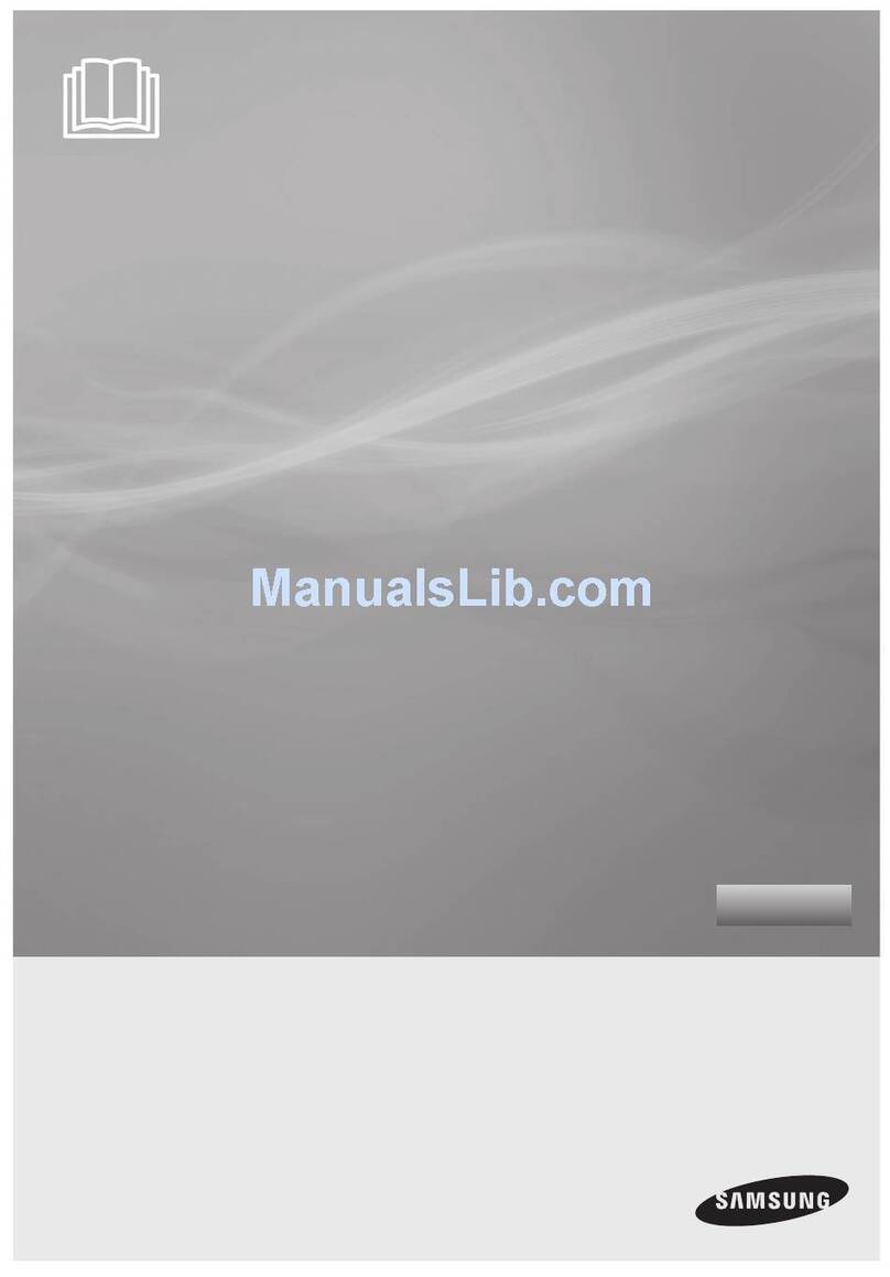 Samsung SR8855 Reference guide