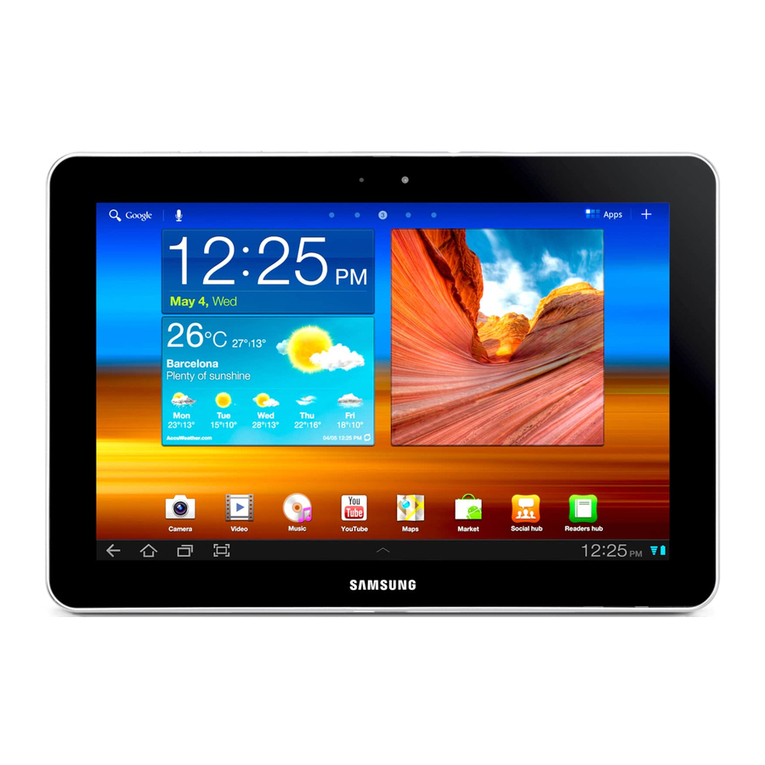 Samsung GT-P7500/M16 user manual